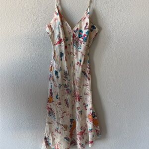 Vibrant Spaghetti Strap Dress